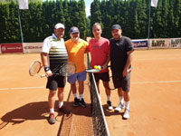 Finalisté útěchy zleva :  Bogdan Chromik, Miroslav Jůva, Jiří Figua, David Vicián