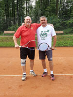 Účastníci turnaje zleva :  Roman Hladonik, Bogdan Rusznok