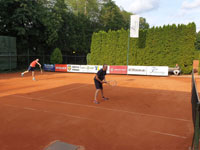 Záběry z finále zleva :  David Zoubek, Jaroslav Bulawa