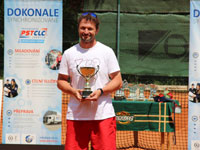 1.místo kategorie Elite dvouhra :  Jan Kobza