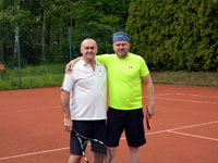 Účastníci turnaje zleva :  Petr Furka, Roman Mihoč