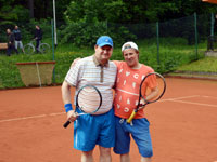 Účastníci turnaje zleva :  Lukáš Turoň, Lumír Holeksa