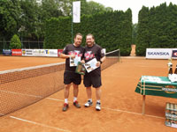 Osobnosti turnaje zleva :  Bogdan Chromik, Patrik Cieslar