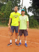 Účastníci turnaje zleva :  Jakub Zoubek, Jan Šotkovský