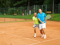 Účastníci turnaje zleva :  Radim Sikora, Tomáš Motyka