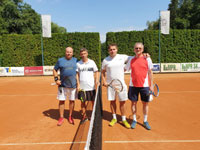 Semifinalisté zleva :  Milan Messerschmidt, Tomáš Sikora, Matěj Huťka, Jiří Černý