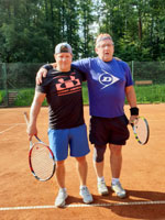 Účastníci turnaje zleva :  Tomáš Suszka, Vladimír Kylián