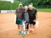 Medailisté zleva :  Bogdan Teofil, Petr Gančarčík, Karel Kavulok
