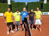 Finalisté zleva :  Martin Holubčík, Petr Zoubek, Miroslav Zoubek, Martin Delong, Tomáš Motyka