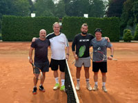 Semifinalisté zleva :  Petr Zajonc, René Fargač, Rostislav Marosz, Tomáš Suszka