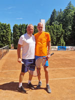 astnci turnaje zleva :  Michal Pitucha, Tom Zoubek