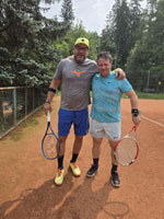 ��astn�ci turnaje zleva :  Petr Sikora, Tom� Suszka