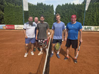 Semifinalist� zleva :  Martin Delong, Jaroslav Kocyan, Rostislav Marosz, Luk� Ja�ek, Ren� Halapatsch