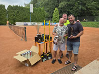 1.m�sto �t�chy zleva :  Petr Zajonc, David Vici�n