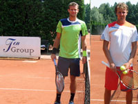 Finalist dvohra mui zleva :  Martin Schulhauser, Andrej Wawrzyczek