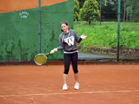 Záběry z utkání :  Eliška Motyková