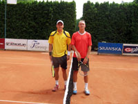Semifinalist dvouhry mu zleva :  Tom Hrabec, Jakub Kadora
